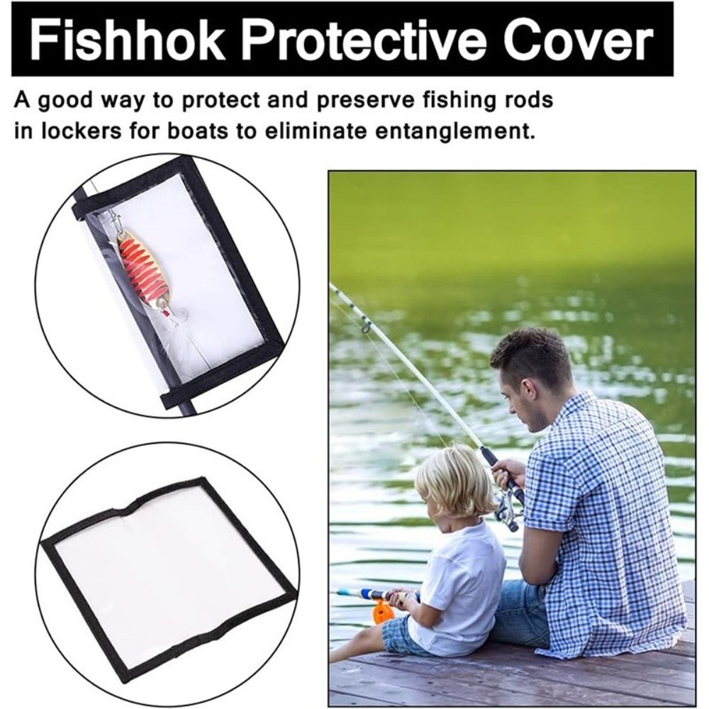 PVC Fishing Lure Cover Storage - Fishing Rod Wrap Tape recension och pris
