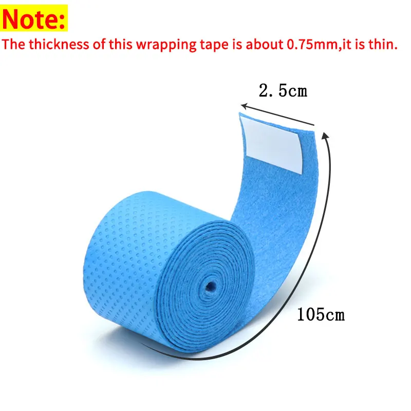 1/5/10Pcs  110cm Hand Gel Anti - Fishing Rod Wrap Tape recension och pris