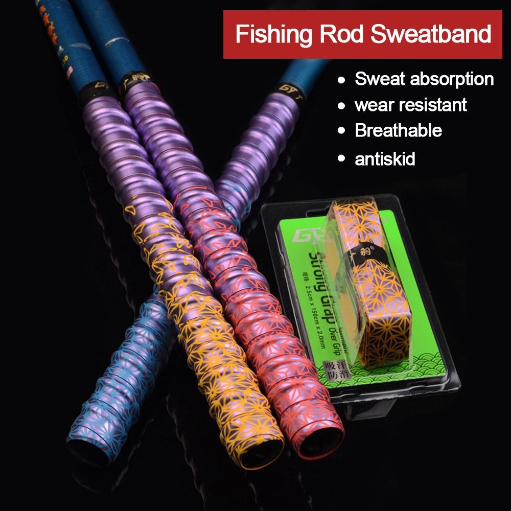 Gradient Colorful Thickened Sp - Fishing Rod Wrap Tape recension och pris