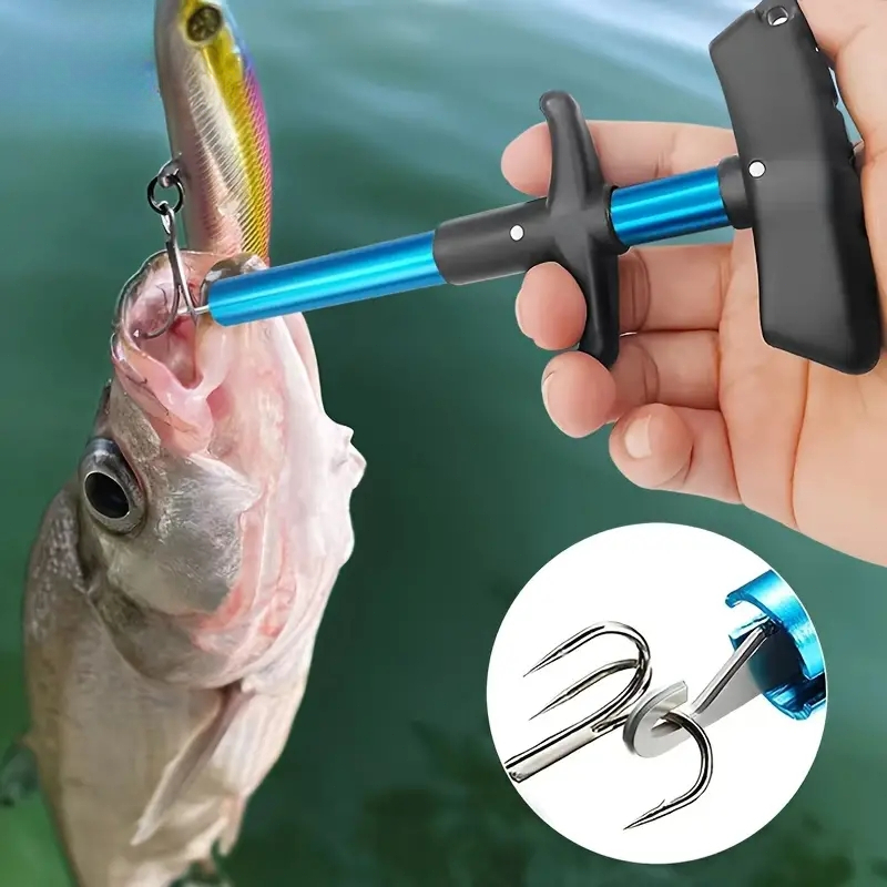 1pc Portable Aluminum T-Hook T - Fishing Equipment Parts recension och pris