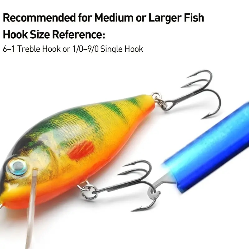 1pc Portable Aluminum T-Hook T - Fishing Equipment Parts recension och pris