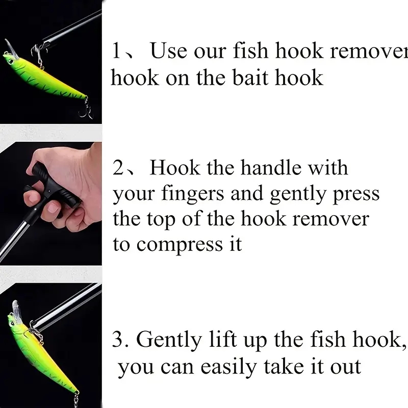 1pc Portable Aluminum T-Hook T - Fishing Equipment Parts recension och pris