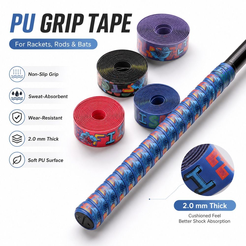 PU Badminton Racket Cushion Ov - Fishing Rod Wrap Tape recension och pris
